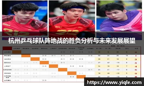 杭州乒乓球队阵地战的胜负分析与未来发展展望